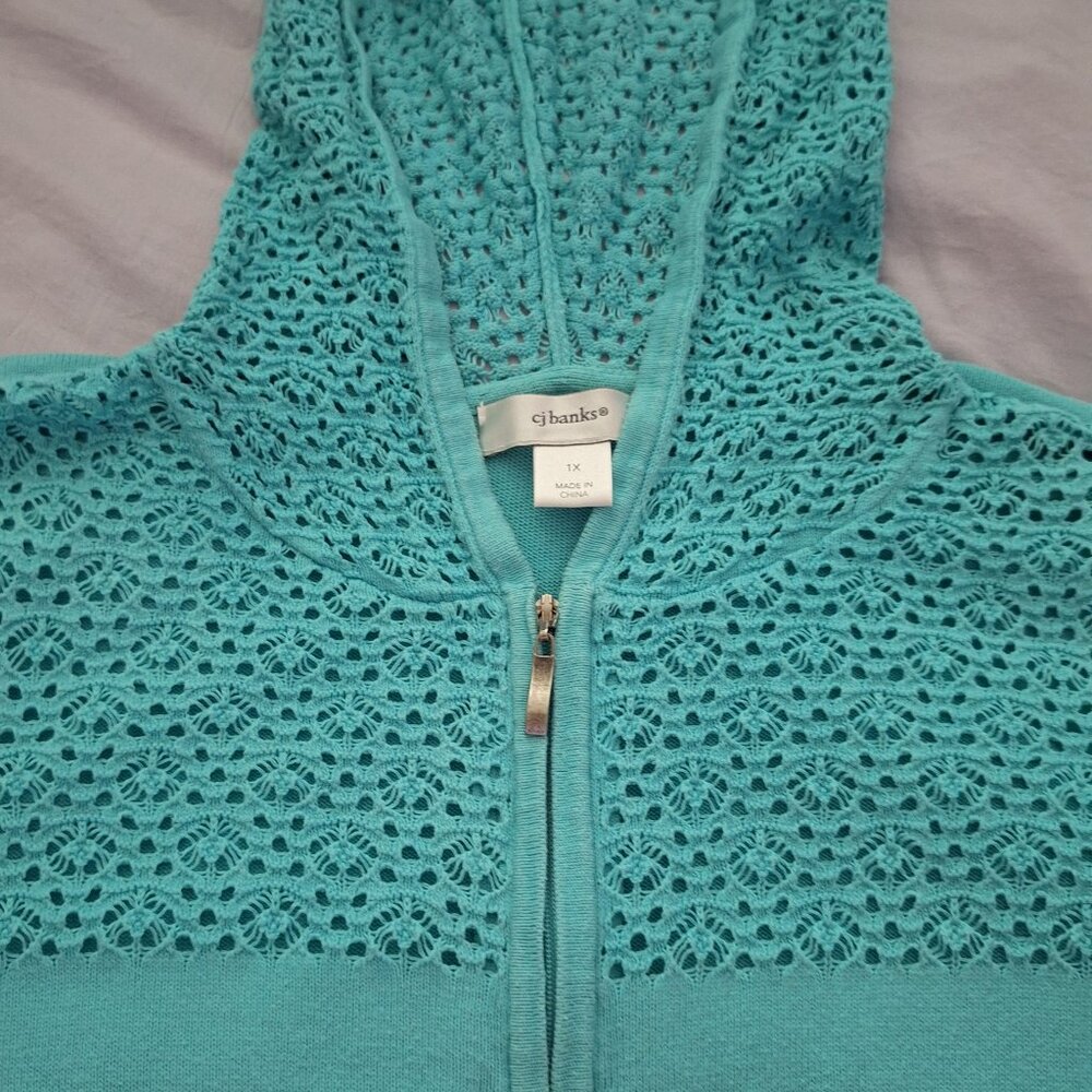 Woman's Knit Top with Hood